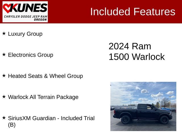 2024 Ram 1500 Classic Warlock