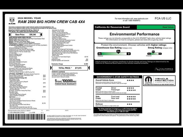 2024 Ram 2500 Big Horn