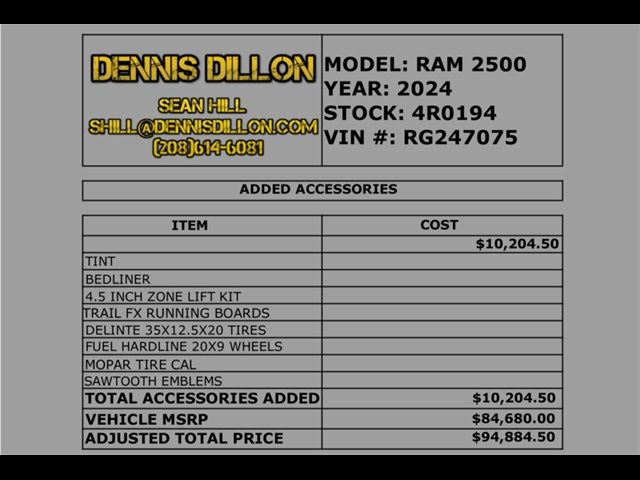 2024 Ram 2500 Big Horn