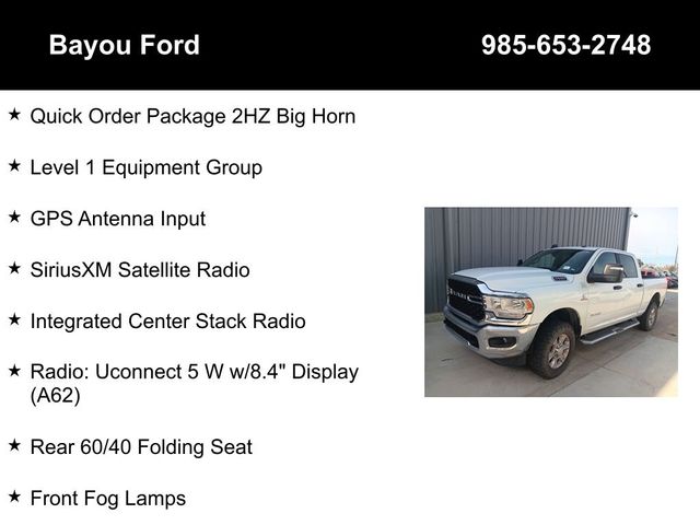 2024 Ram 2500 Big Horn