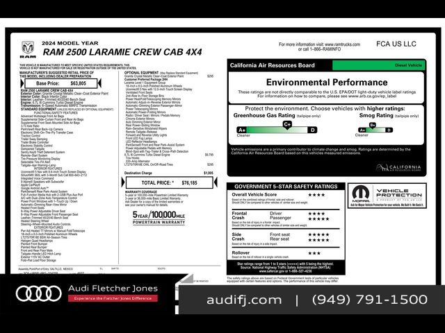 2024 Ram 2500 Laramie