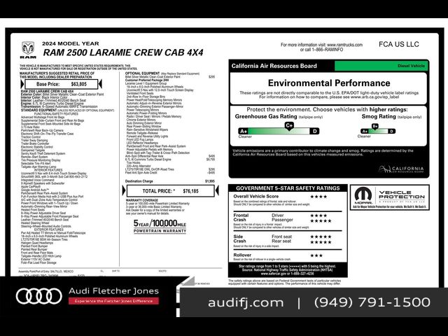 2024 Ram 2500 Laramie