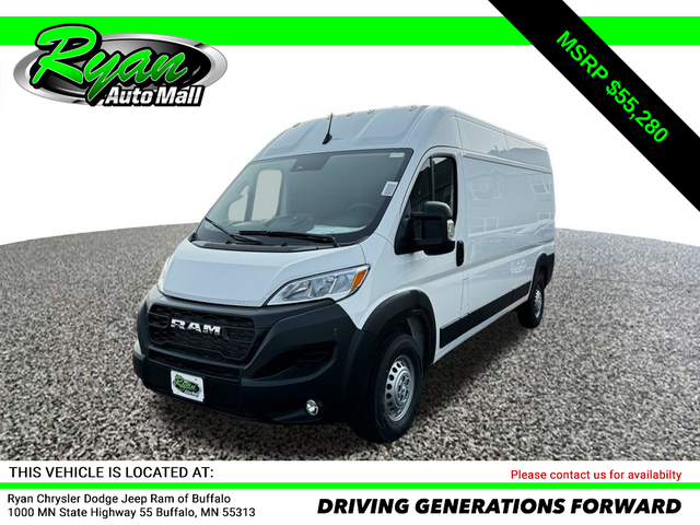 2024 Ram ProMaster Cargo Van Tradesman