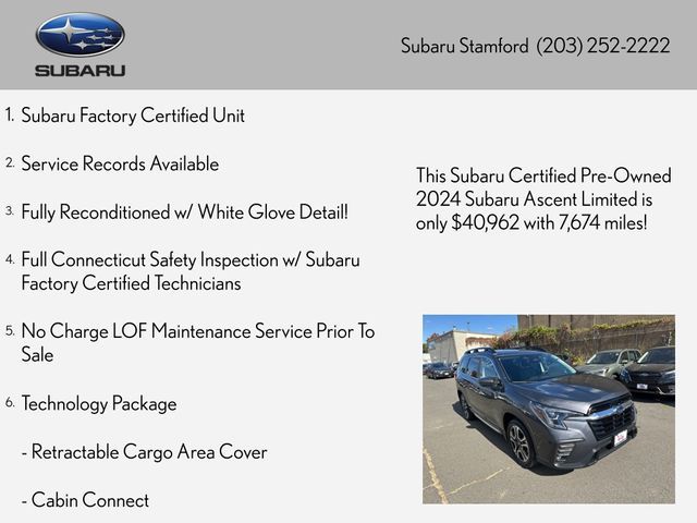 2024 Subaru Ascent Limited