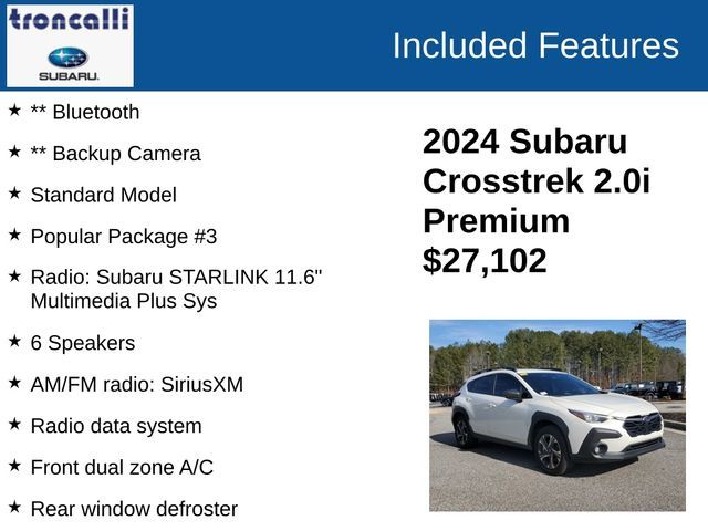 2024 Subaru Crosstrek Premium