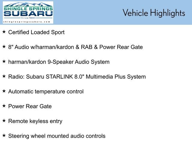 2024 Subaru Forester Sport