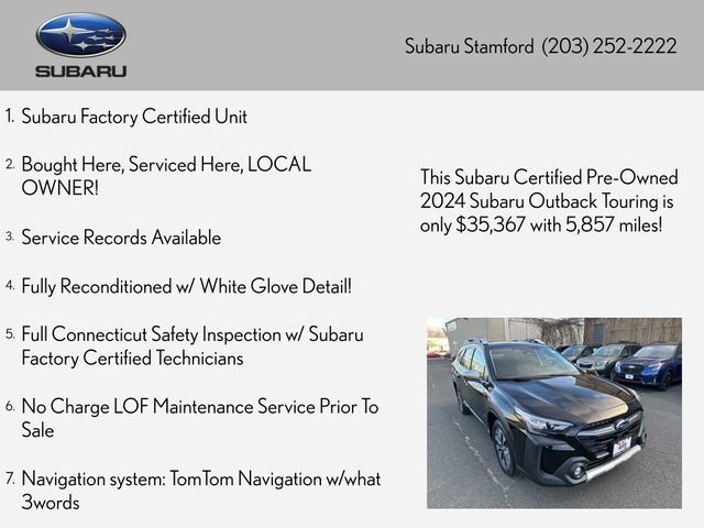 2024 Subaru Outback Touring