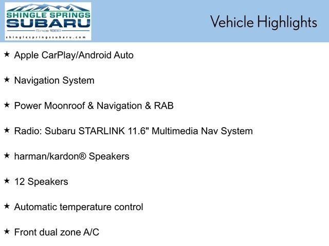 2024 Subaru Outback Wilderness