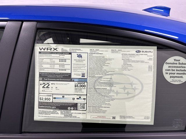 2024 Subaru WRX Premium