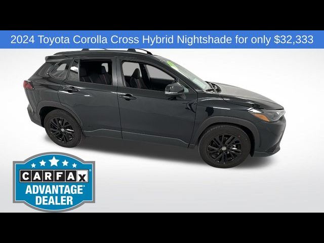 2024 Toyota Corolla Cross Hybrid Nightshade Edition