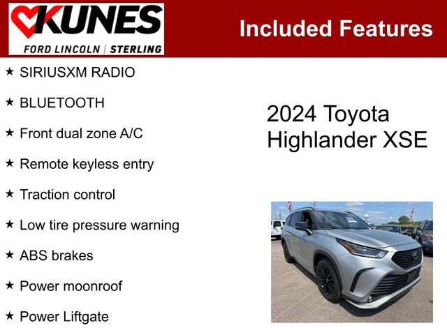 2024 Toyota Highlander XSE