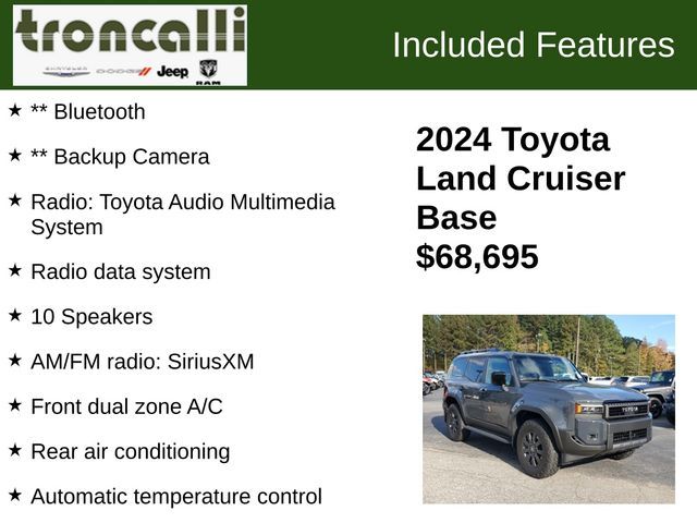 2024 Toyota Land Cruiser Base