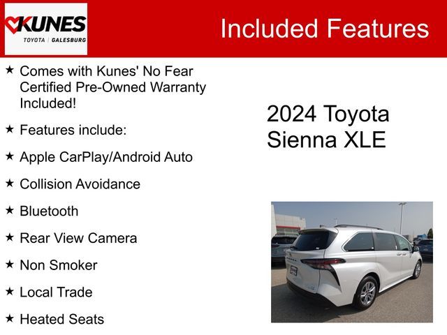 2024 Toyota Sienna XLE