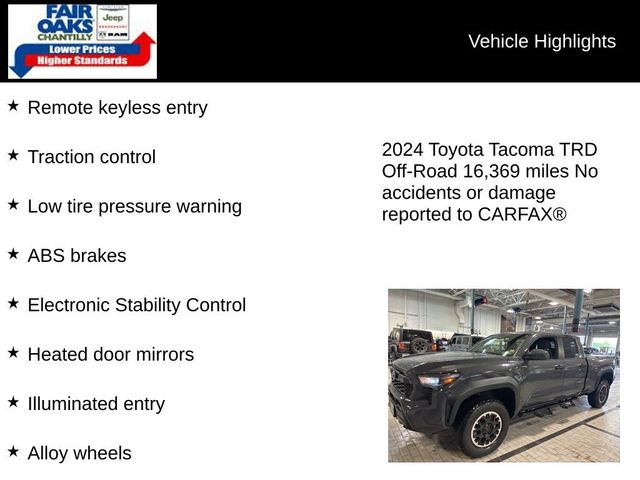 2024 Toyota Tacoma 