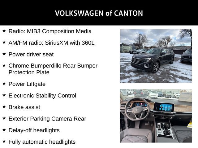 2024 Volkswagen Atlas 2.0T SE Technology