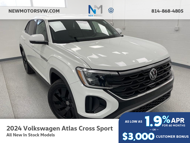 2024 Volkswagen Atlas Cross Sport 2.0T SE Technology