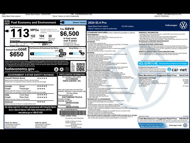 2024 Volkswagen ID.4 Pro