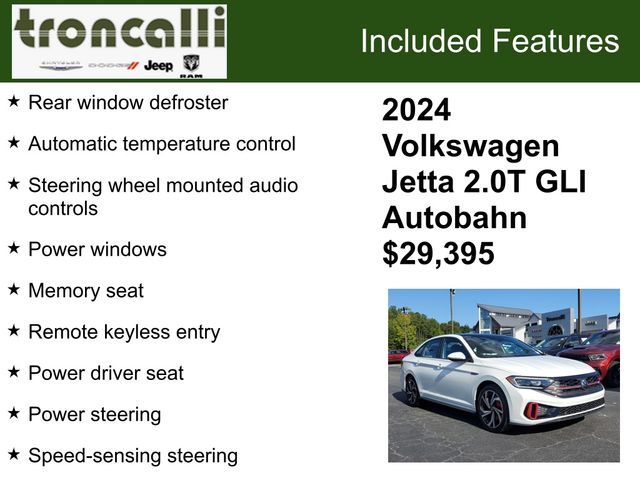 2024 Volkswagen Jetta GLI Autobahn