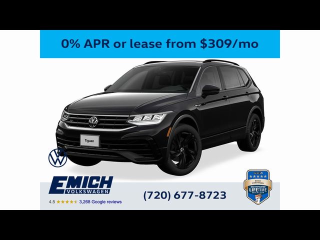 2024 Volkswagen Tiguan/Taos SE R-Line Black