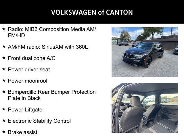 2024 Volkswagen Tiguan/Taos SE R-Line Black