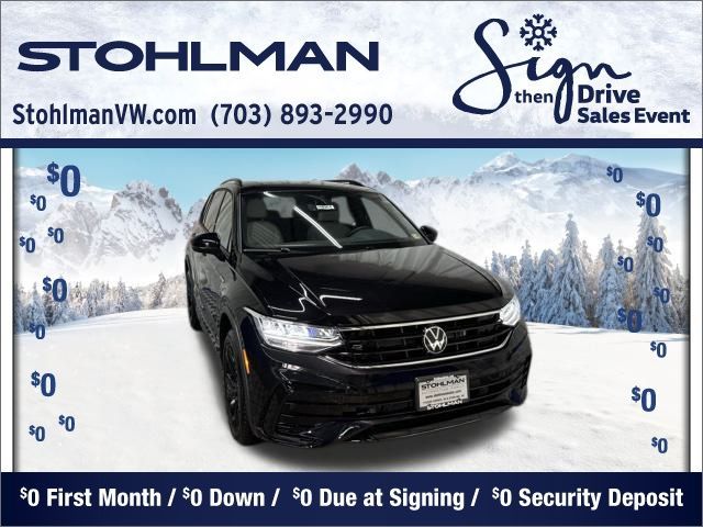 2024 Volkswagen Tiguan SE R-Line Black