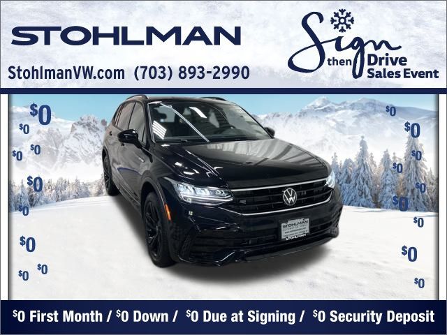 2024 Volkswagen Tiguan SE R-Line Black