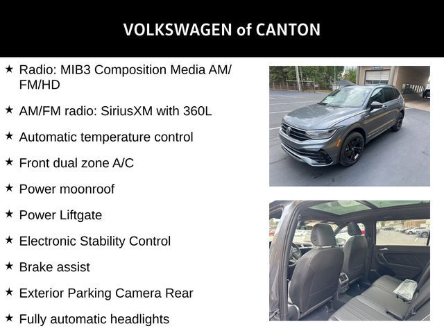 2024 Volkswagen Tiguan/Taos SE R-Line Black