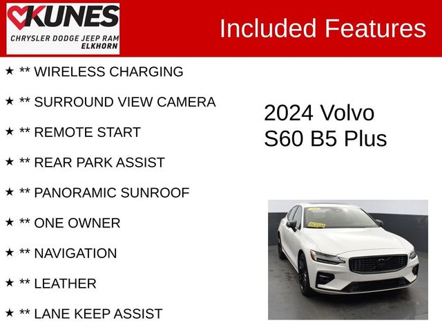 2024 Volvo S60 Plus Black Edition