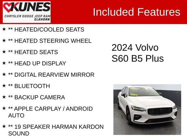 2024 Volvo S60 Plus Black Edition