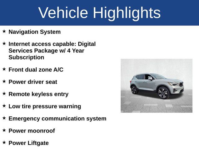 2024 Volvo XC40 Plus Bright Theme