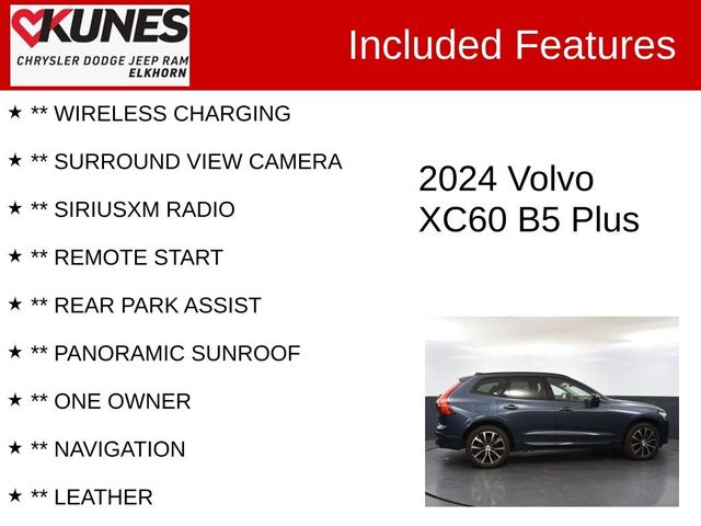 2024 Volvo XC60 Plus Dark Theme