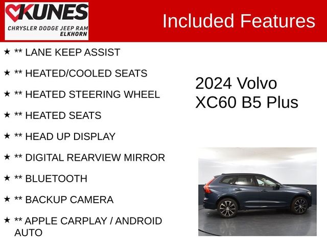 2024 Volvo XC60 Plus Dark Theme