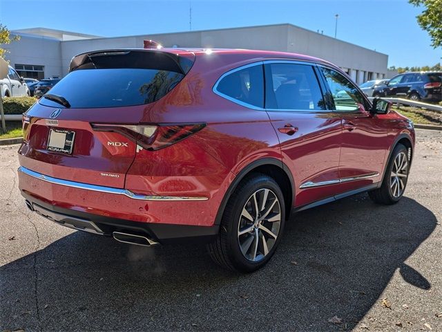 2025 Acura MDX Technology