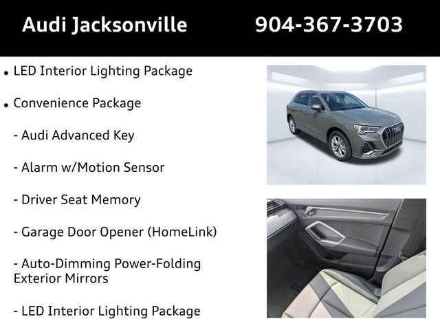 2025 Audi Q3 S Line Premium