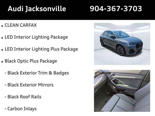 2025 Audi Q3 S Line Premium Plus