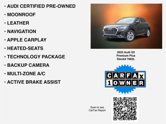 2025 Audi Q3 S Line Premium Plus