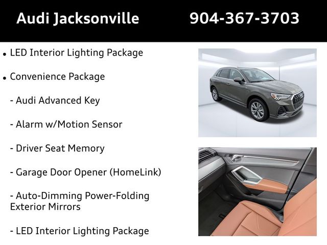 2025 Audi Q3 S Line Premium