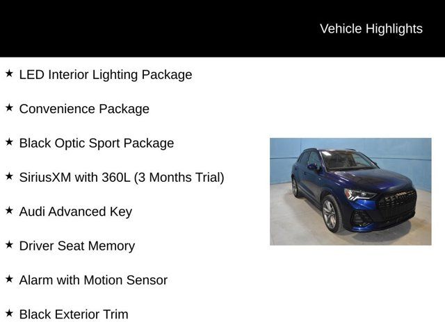 2025 Audi Q3 S Line Premium