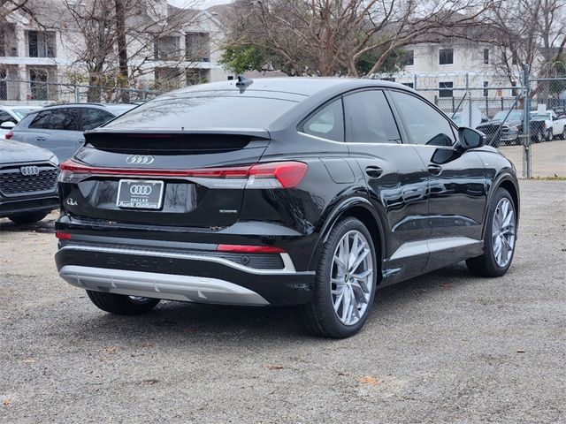 2025 Audi Q4 e-tron Sportback Premium Plus