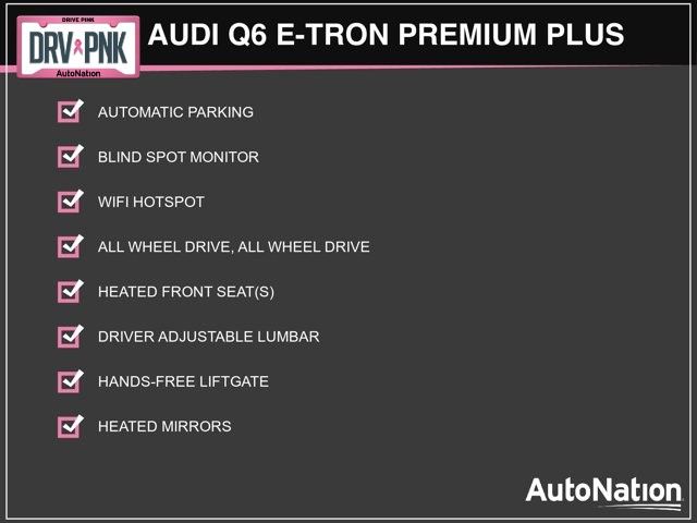 2025 Audi Q6 e-tron Premium Plus