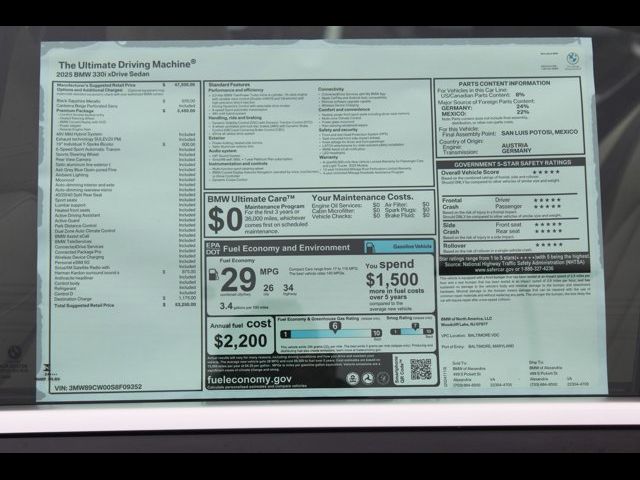 2025 BMW 3 Series 330i xDrive