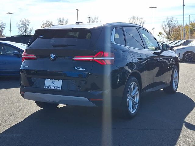 2025 BMW X3 30 xDrive