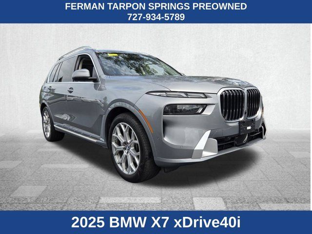 2025 BMW X7 xDrive40i
