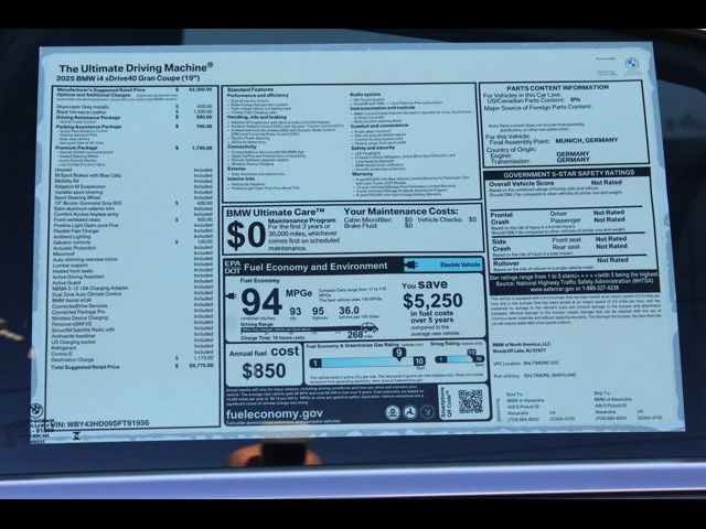 2025 BMW i4 xDrive40