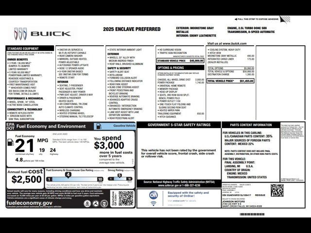 2025 Buick Enclave Preferred