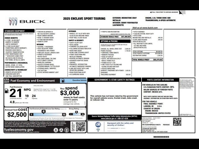 2025 Buick Enclave Sport Touring