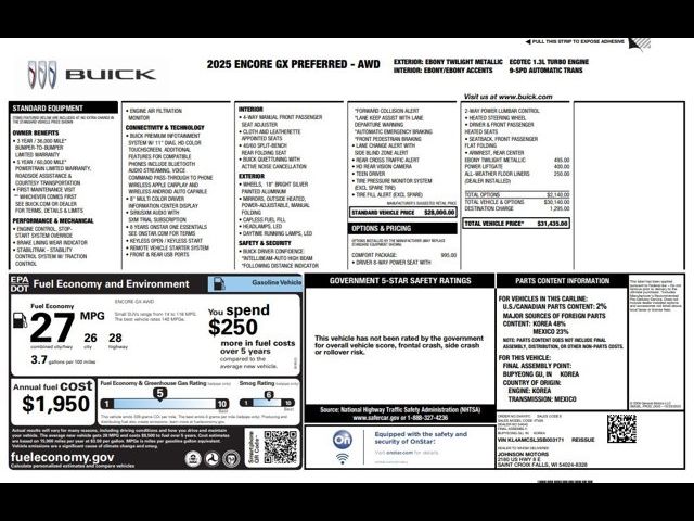 2025 Buick Encore GX Preferred