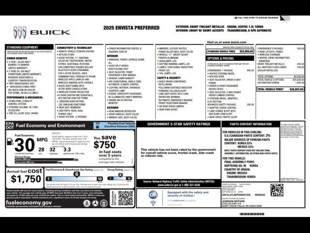 2025 Buick Envista Preferred