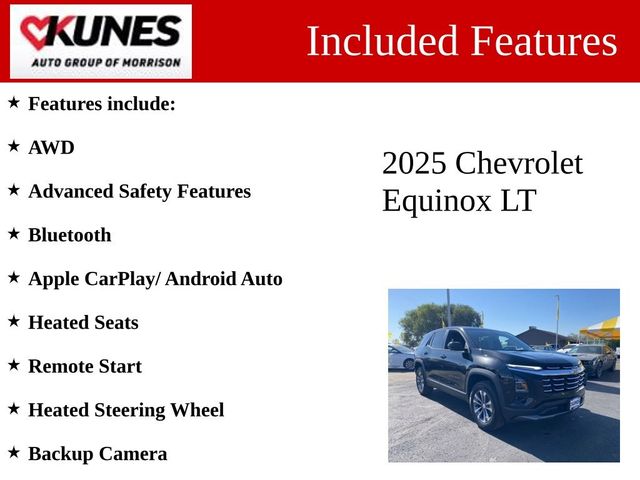 2025 Chevrolet Equinox AWD LT