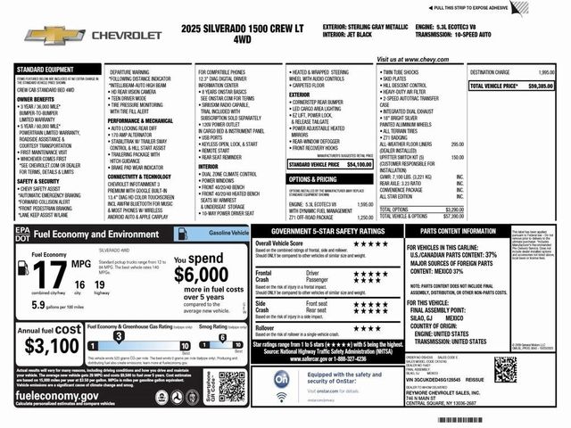 2025 Chevrolet Silverado 1500 LT